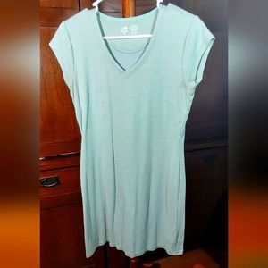 Sporty Light Green Dress